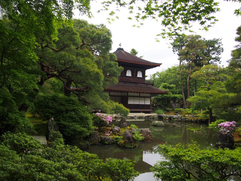 Les plus beaux temples de Kyoto : le pavillon d'argent