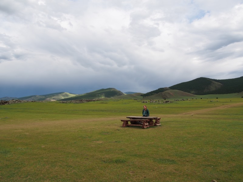 Tu sais que tu es en Mongolie quand : tu as de la place pour les picnics
