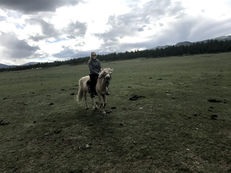 Carnet de voyage en Mongolie : balade à cheval