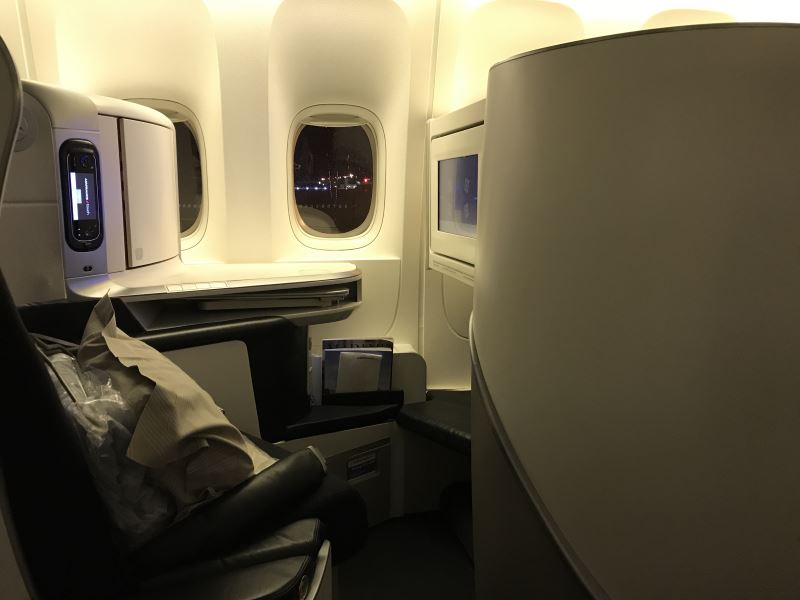 Les sièges en Business Class chez Air France