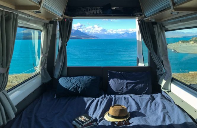 Meilleurs campings gratuits de Nouvelle-Zélande : Lake Pukaki Reserve