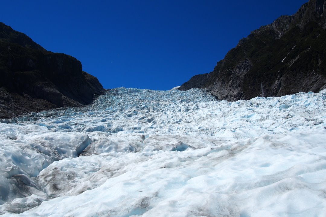 Randonner sur le glacier Fox en Nouvelle-Zélande
